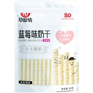 草原情蓝莓味奶干