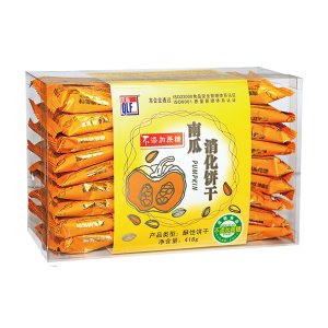 庆联南瓜消化饼干盒装