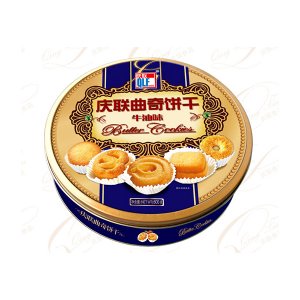 庆联曲奇饼干牛油味礼盒装