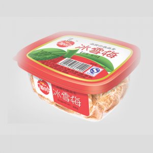 超人208克冰雪梅休闲食品盒装
