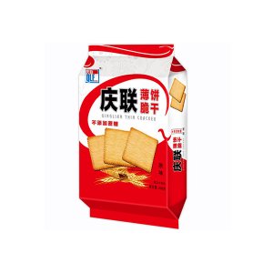 庆联薄脆饼干袋装