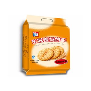 庆联麦麸饼干袋装