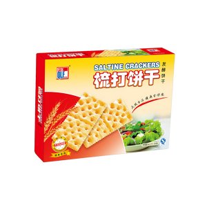 庆联梳打饼干原味400g