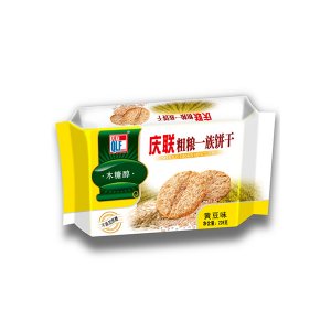 庆联粗粮一族饼干黄豆味228g