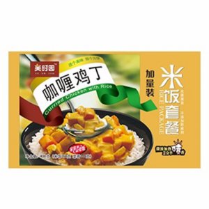 美时园咖喱鸡丁微波米饭