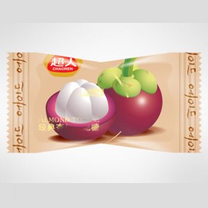 超人乐士果汁糖（山竹）