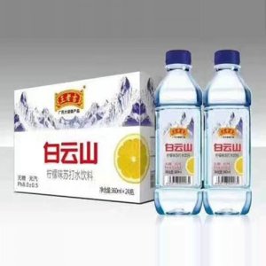 王老吉白云山柠檬味苏打水饮料360mlX24