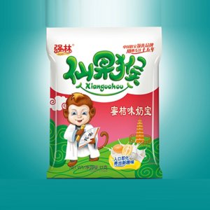 强林仙果猴蜜桔味奶宝12g