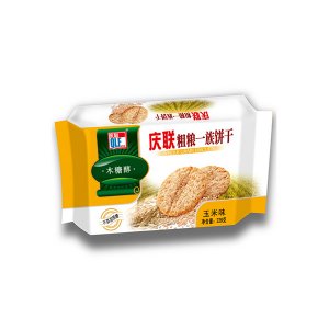 庆联粗粮一族饼干玉米味228g