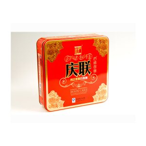 庆联纯正单黄白莲蓉月饼750g