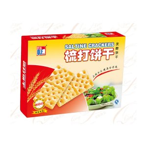 庆联梳打饼干400g