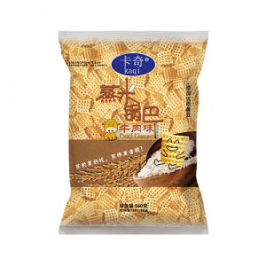 卡奇260克蒸米锅巴-牛肉味