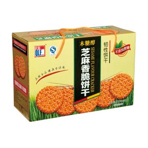 庆联芝麻香脆饼干箱装