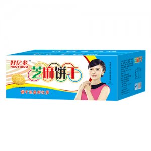 好亿多芝麻饼干箱装