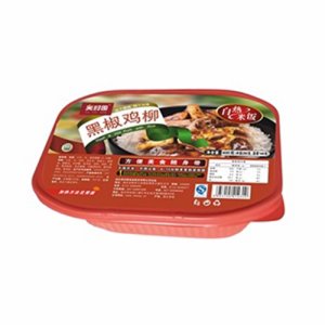 美时园黑椒鸡柳自热米饭