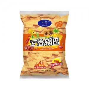 卡奇280g豆香小米锅巴-川香牛排味