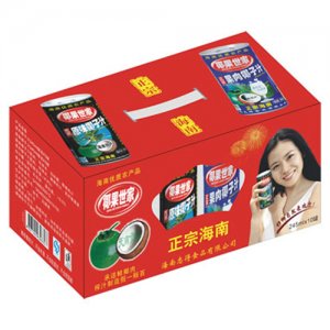 椰果世家245mlx10罐自然好礼时尚礼盒