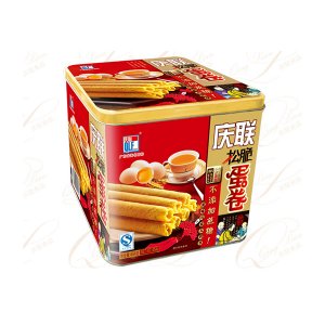 庆联多元糖醇松脆蛋卷礼盒装