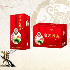 满洲宜宾粮液（红）