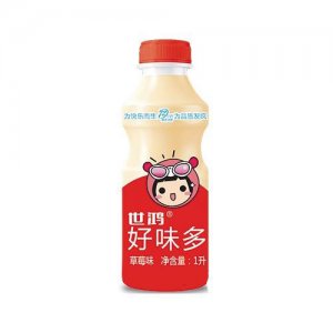 世鸿好味多乳酸菌饮料草莓味1L