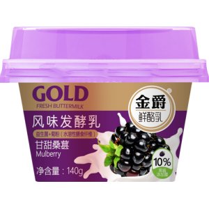 友芝友金爵风味发酵乳140g桑葚味