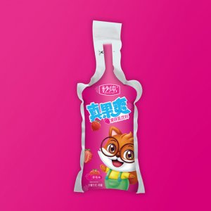 妙纯真果爽果味乳饮料草莓味