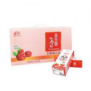 康伴益生菌红枣奶250mlx2