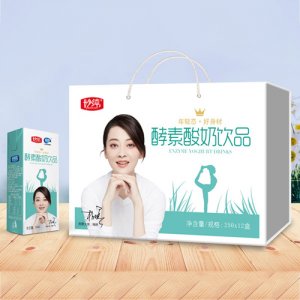 妙纯酵素酸奶饮品250mlx12盒