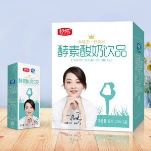 妙纯酵素酸奶饮品装250mlx12盒