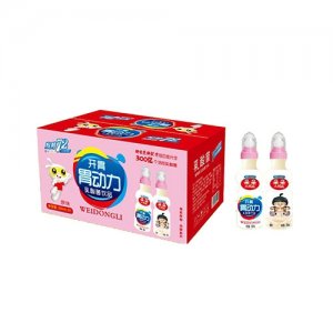 亲亲小奶瓶乳酸菌饮品原味箱200mlx24瓶