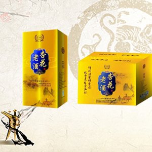 满洲杏花老酒（黄） 42° 500ml