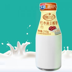 多鲜红枣燕麦酸奶