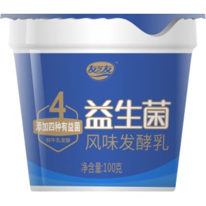 友芝友益生菌风味发酵乳100g