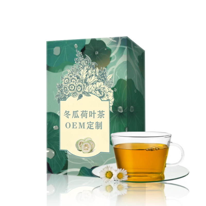 冬瓜荷叶茶图oem贴牌代加工,现在知道还不晚