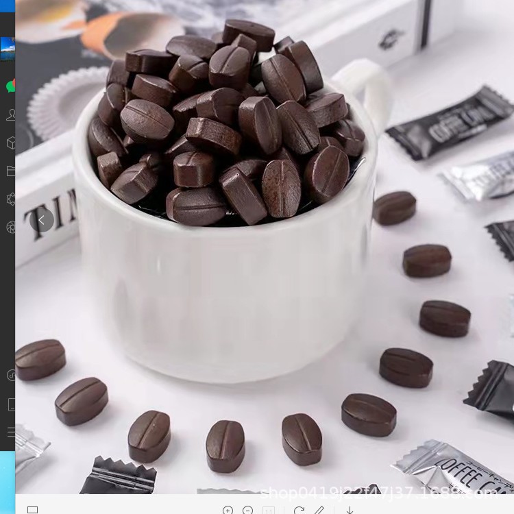 抑脂肪可嚼咖啡糖巧克力办公零食一站式贴牌代加工,一定要靠谱专业的