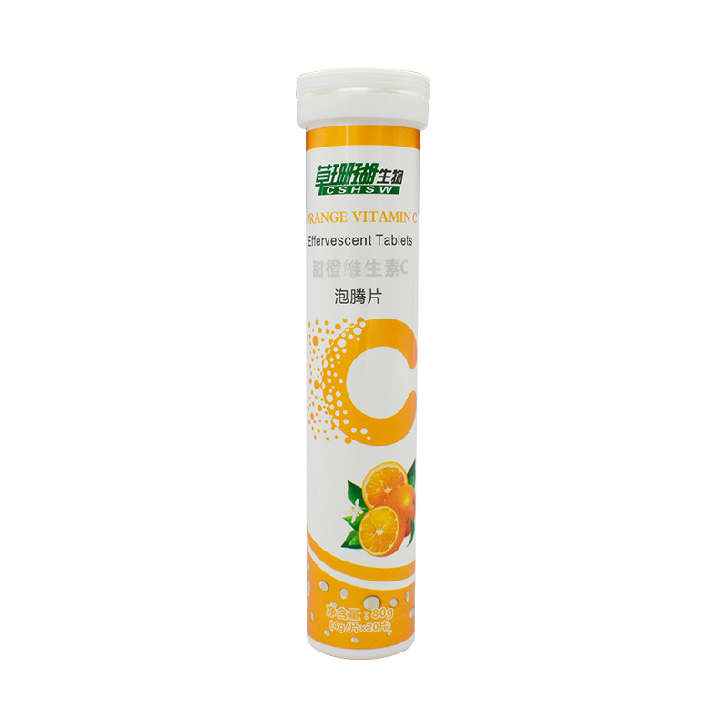 安徽草珊瑚生物科技有限公司 - 甜橙维生素C泡腾片代加工好去处