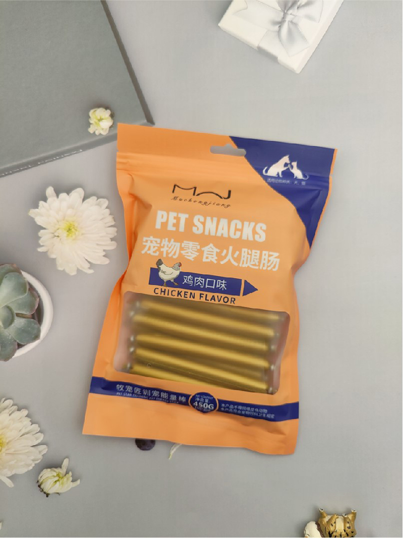 宠物零食火腿肠代加工-可任性定制-成本低-出货快