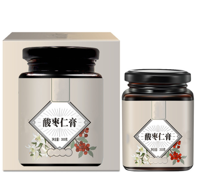 酸棗仁桂圓蜜膏生產廠家瓶裝即食膏滋代加工膏方決明子膏滋oem.jpg