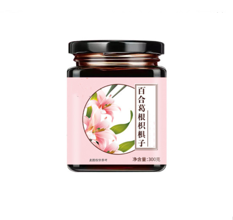250g百合葛根枳椇子即食膏滋貼牌蘋果紅棗山楂刺梨膏OEM生產基地.jpg