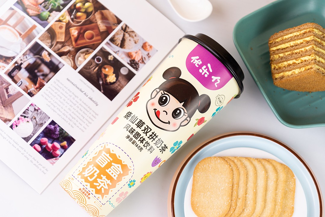 优乐亿盲盒奶茶 烧仙草双拼奶茶风味固体饮料1.JPG