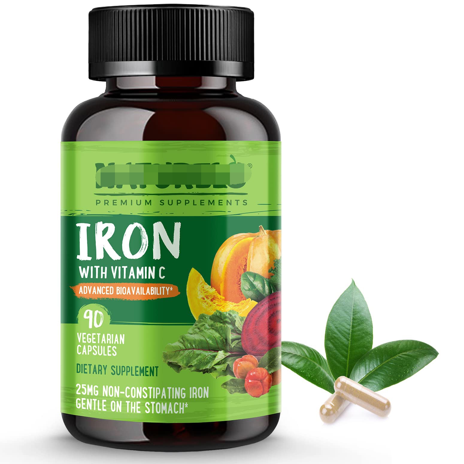 IRON WITH VITAMIN C 胶囊贴 牌O EM美国保健品跨出口一件代发.jpg
