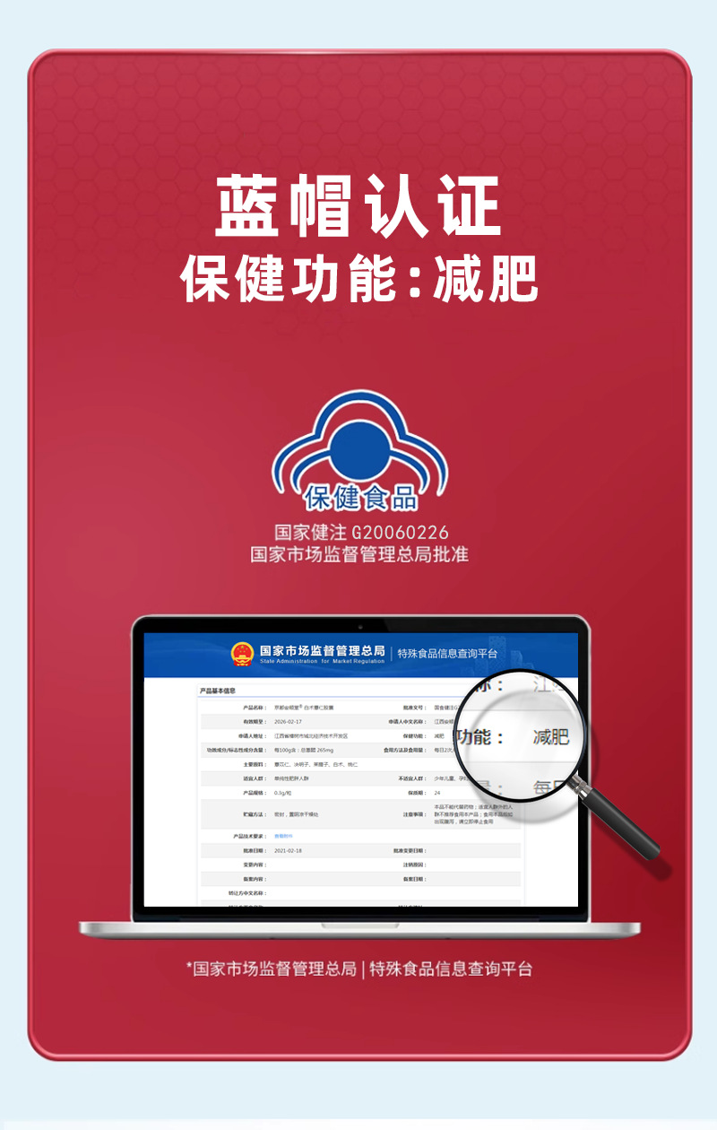 减肥胶囊白术薏仁胶囊蓝帽保健功能食品肥胖减肥品廋身减肥产品1.jpg