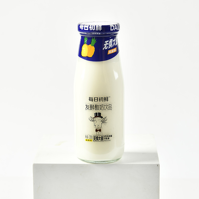 每日初鲜发酵酸奶饮品凤梨味.JPG