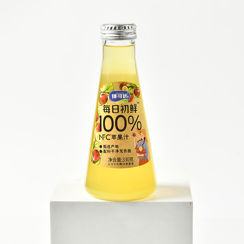 每日初鲜NFC苹果汁330克.JPG
