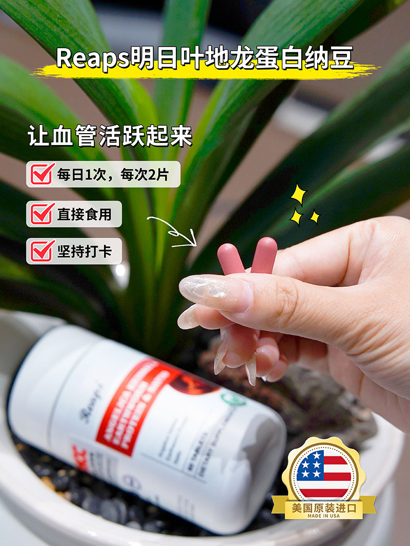 Reaps瑞普斯明日叶地龙蛋白纳豆复合压片糖果2.jpg