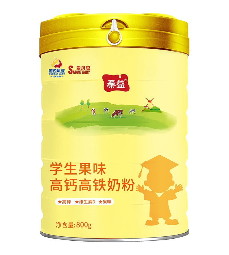 秦益学生果味高钙高铁奶粉 800克.jpg