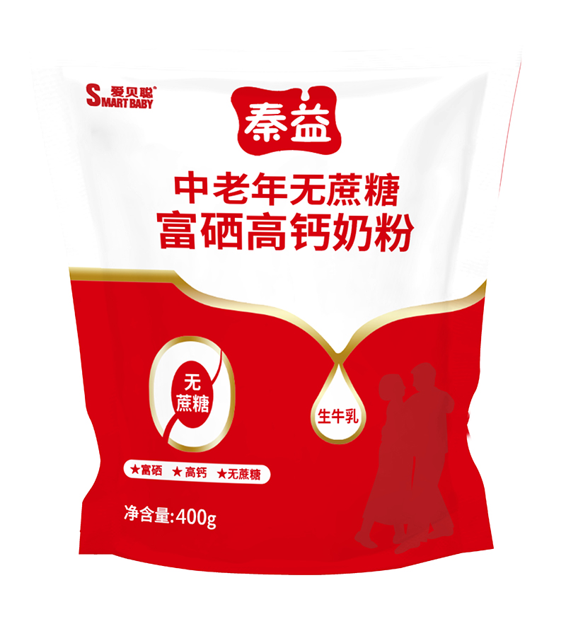 秦益中老年无蔗糖富硒高钙奶粉 400克.jpg