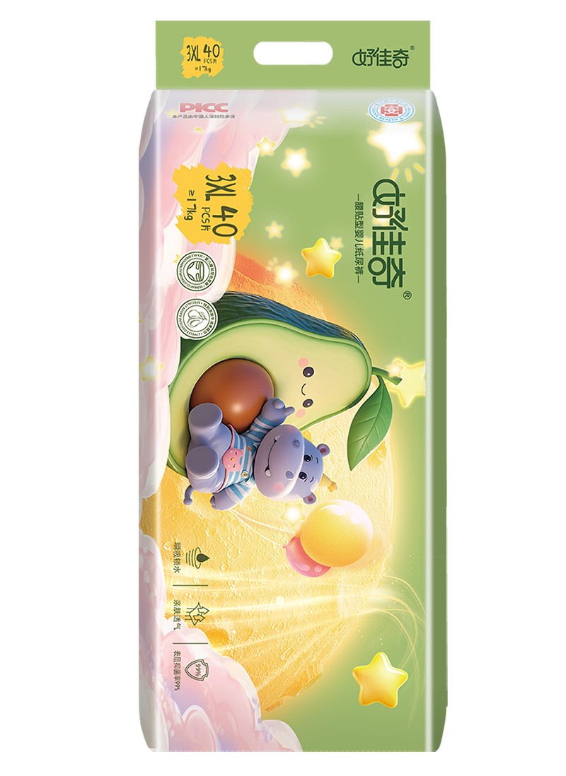 好佳奇腰贴型婴儿纸尿裤3XL40片横版.jpg