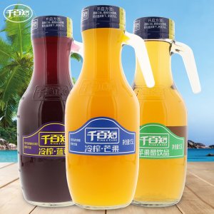 千百知1.5L大瓶芒果汁OEM/ODM定制代加工
