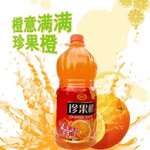 果粒橙盈哈哈珍果橙2.58Lx6瓶果汁饮料贴牌定制代加工